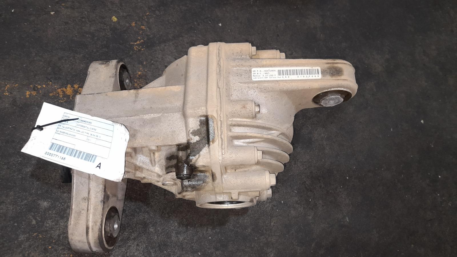 View Auto part Differential Centre Holden Commodore 2011