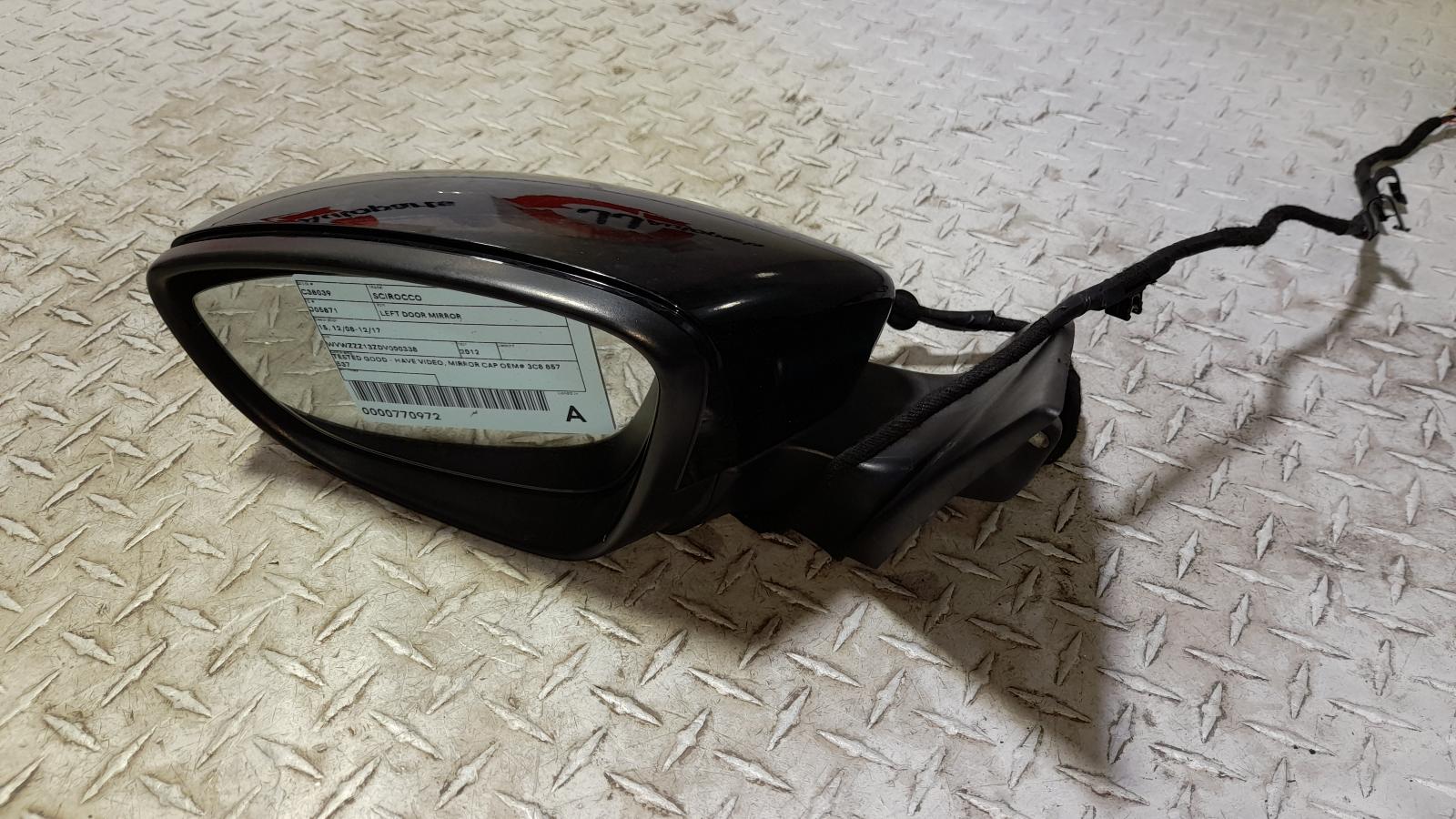 View Auto part Left Door Mirror Volkswagen Scirocco 2012