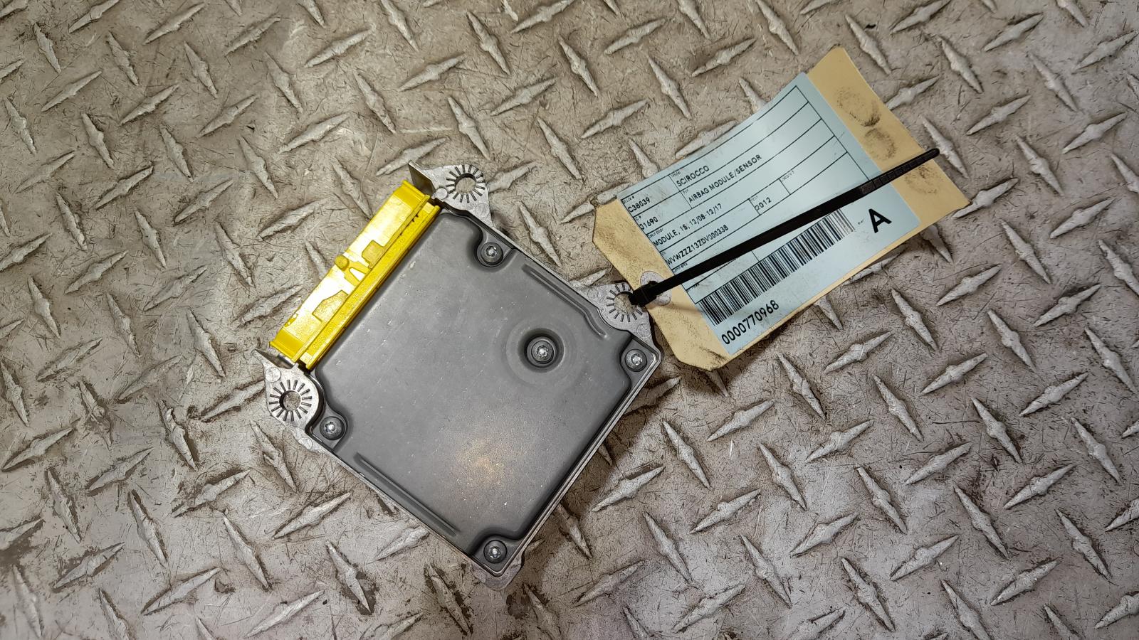 View Auto part Airbag Module/Sensor Volkswagen Scirocco 2012