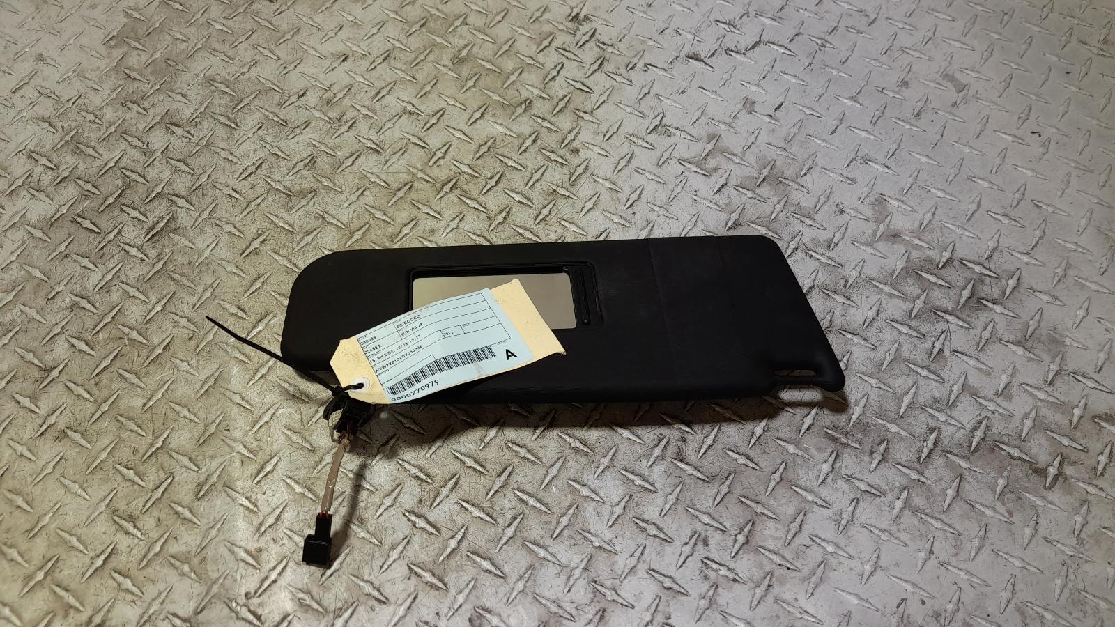 View Auto part Sunvisor Volkswagen Scirocco 2012