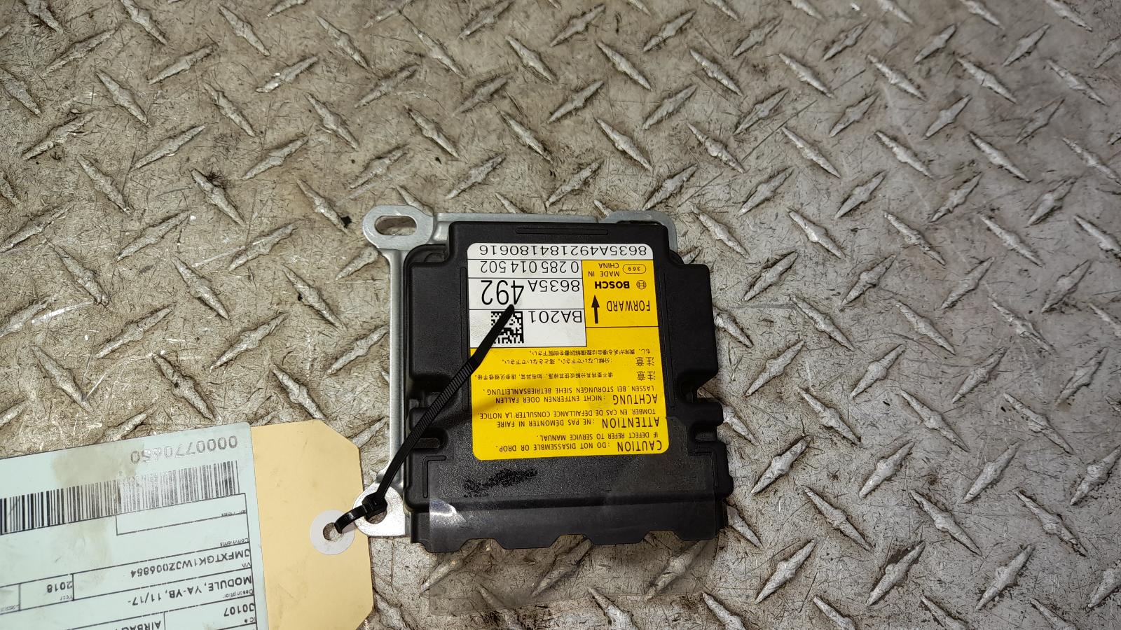 View Auto part Airbag Module/Sensor Mitsubishi Eclipse Cross 2018