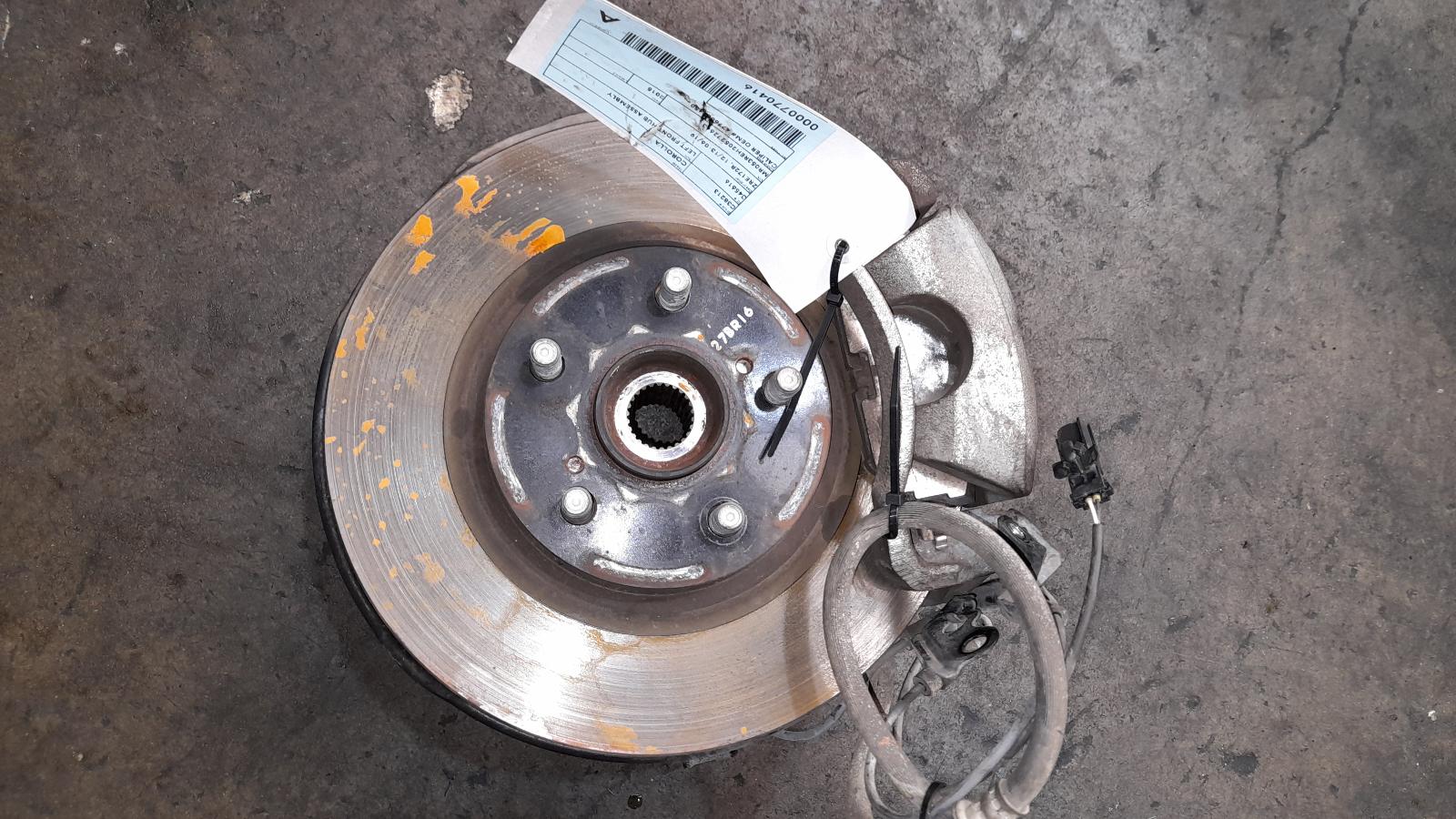 View Auto part Left Front Hub Assembly Toyota Corolla 2015