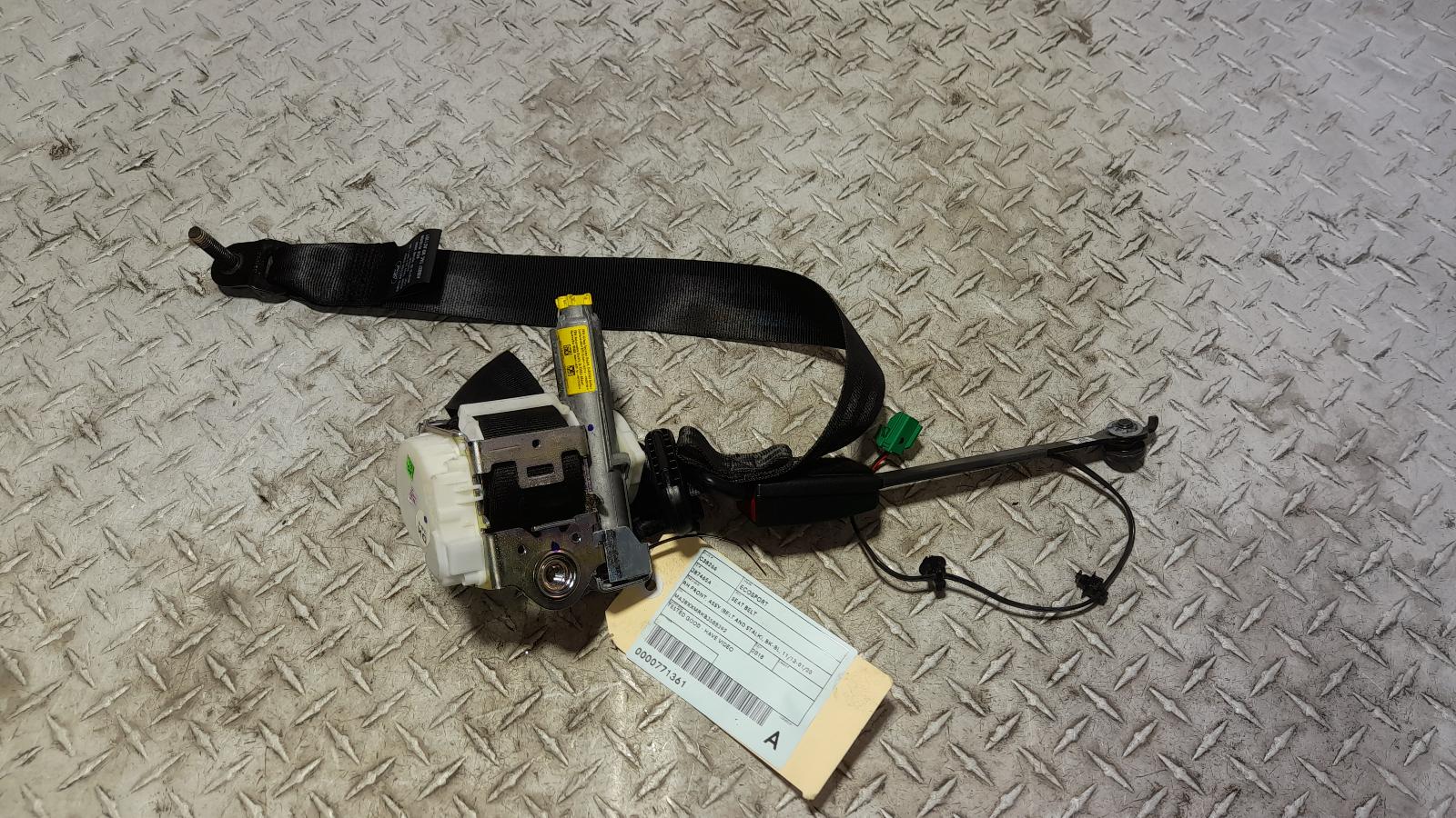 View Auto part Seatbelt/Stalk Ford Ecosport 2018