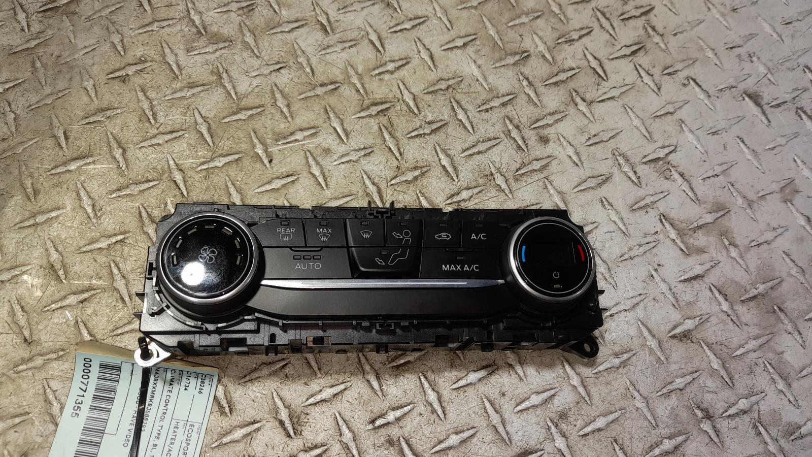 View Auto part Heater/Ac Controls Ford Ecosport 2018