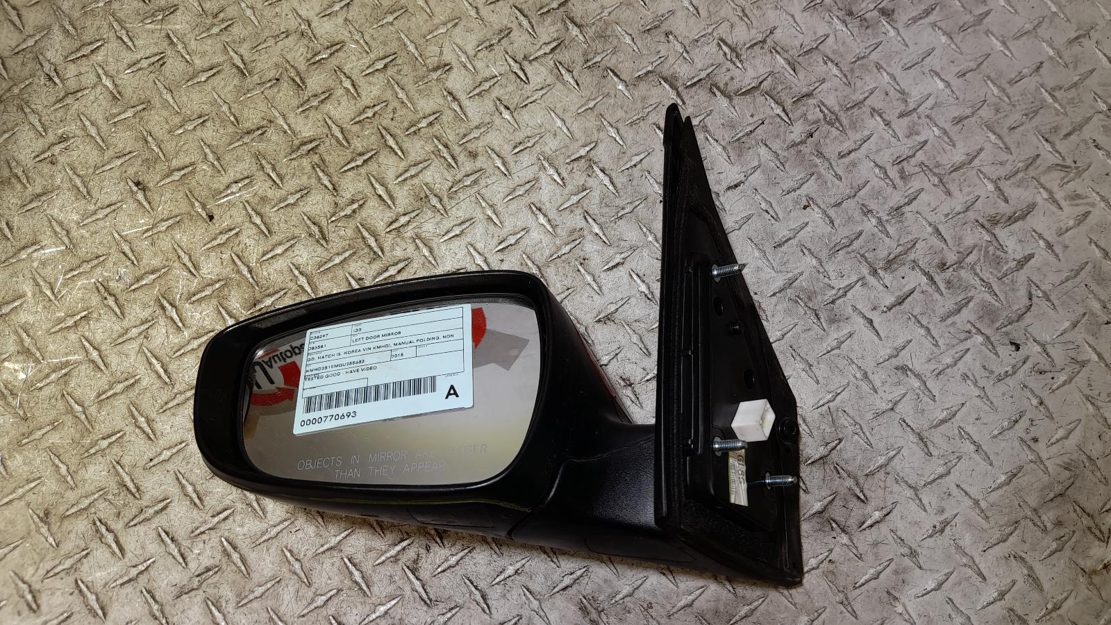 View Auto part Left Door Mirror Hyundai I30 2015