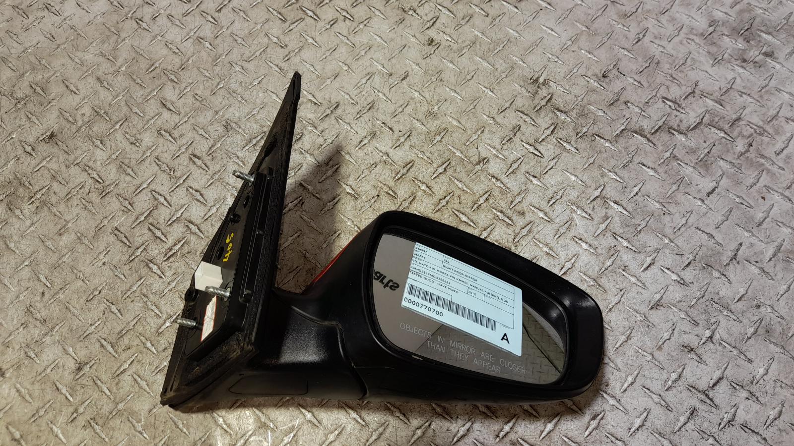 View Auto part Right Door Mirror Hyundai I30 2015