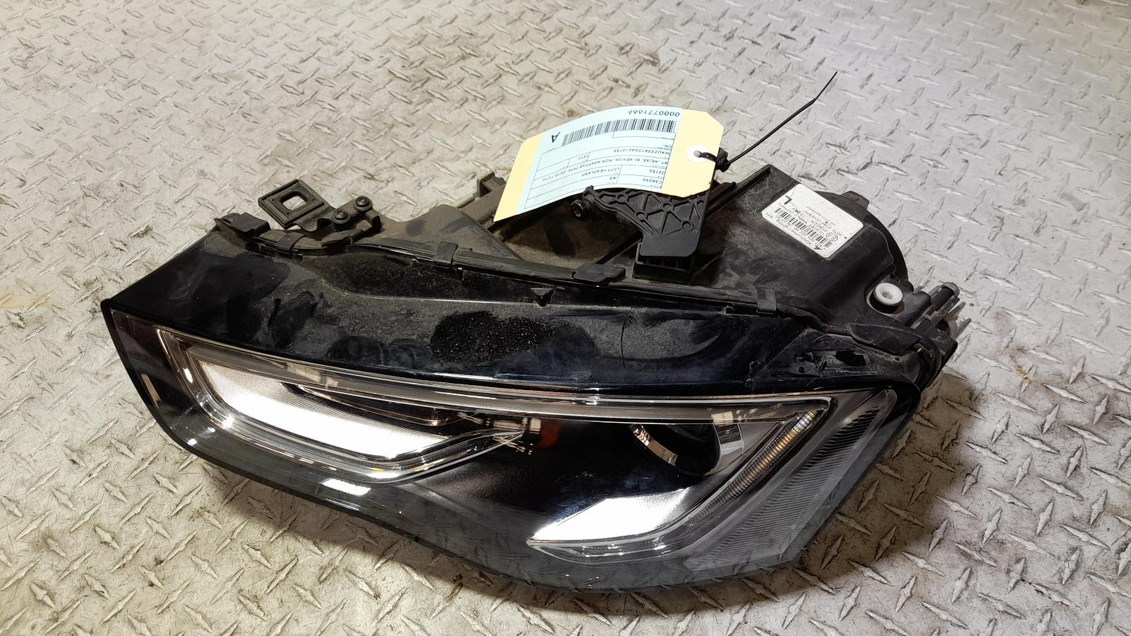 View Auto part Left Headlamp Audi A5 2012