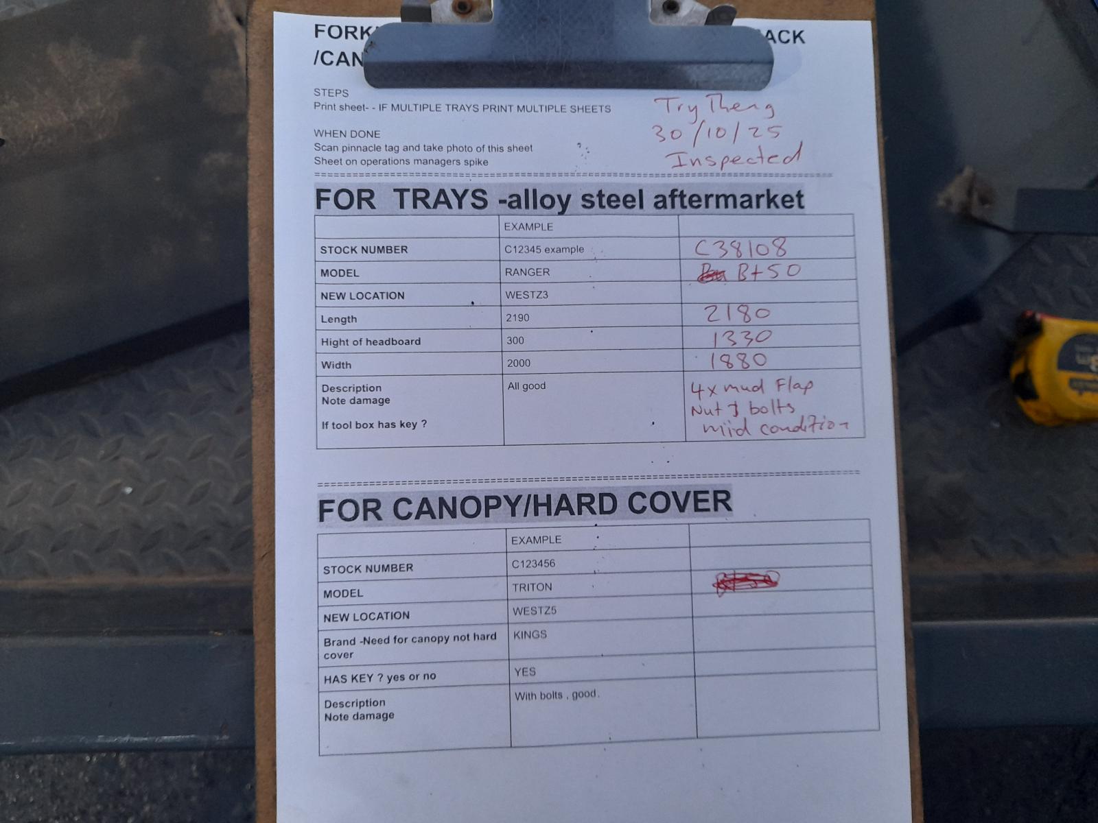 View Auto part Ute Back Mazda Bt50 2020