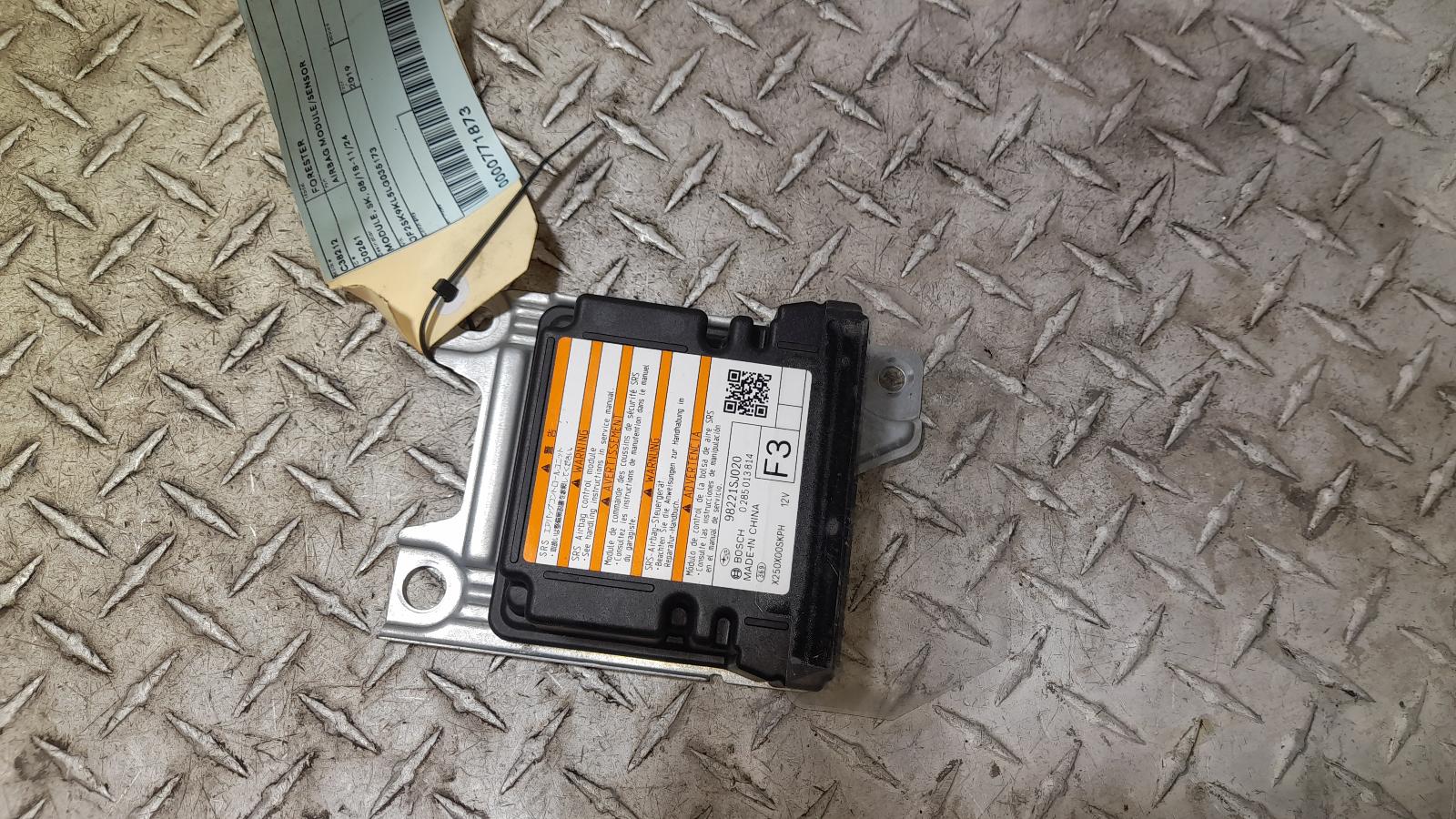 View Auto part Airbag Module/Sensor Subaru Forester 2019