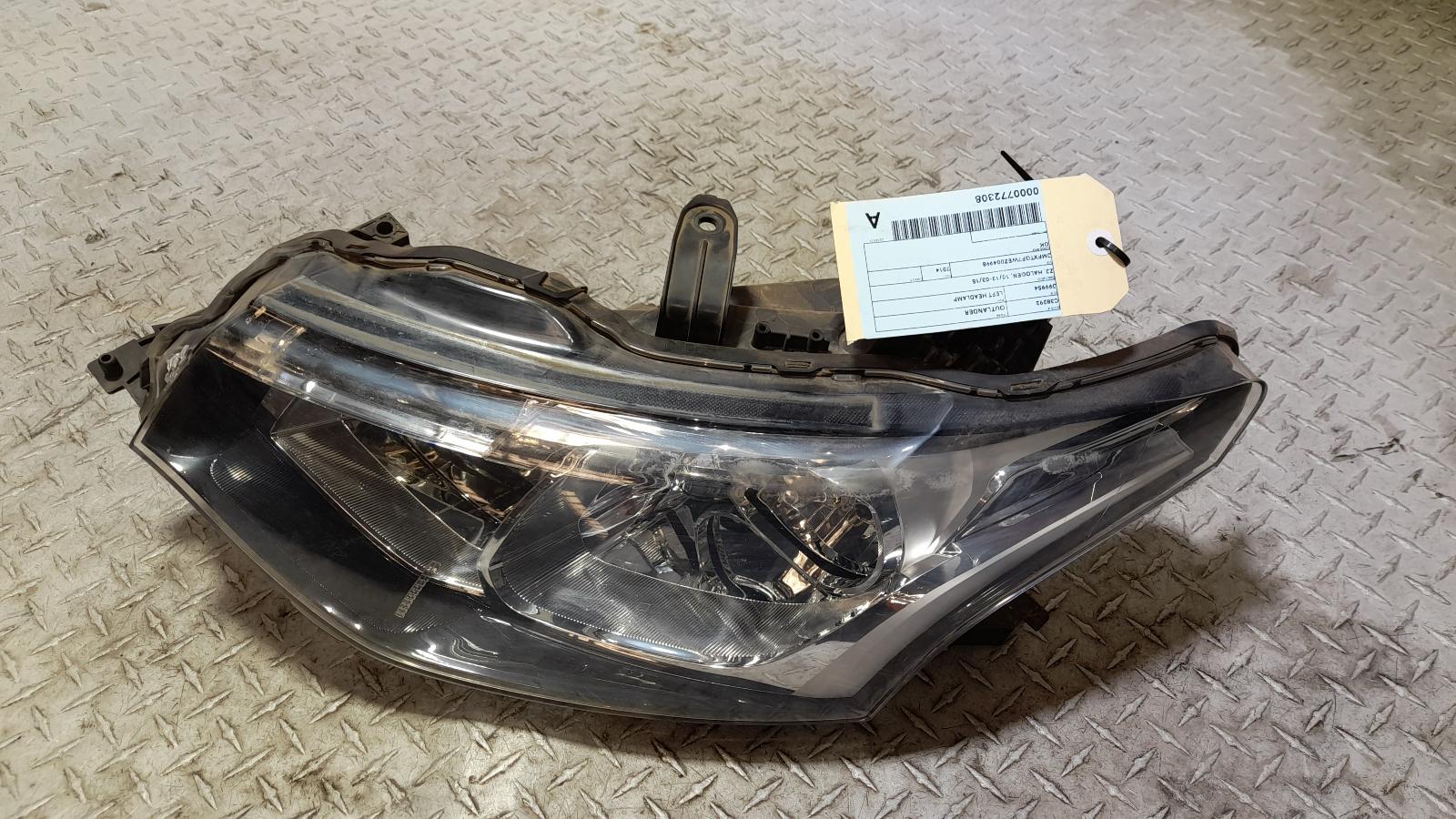View Auto part Left Headlamp Mitsubishi Outlander 2014