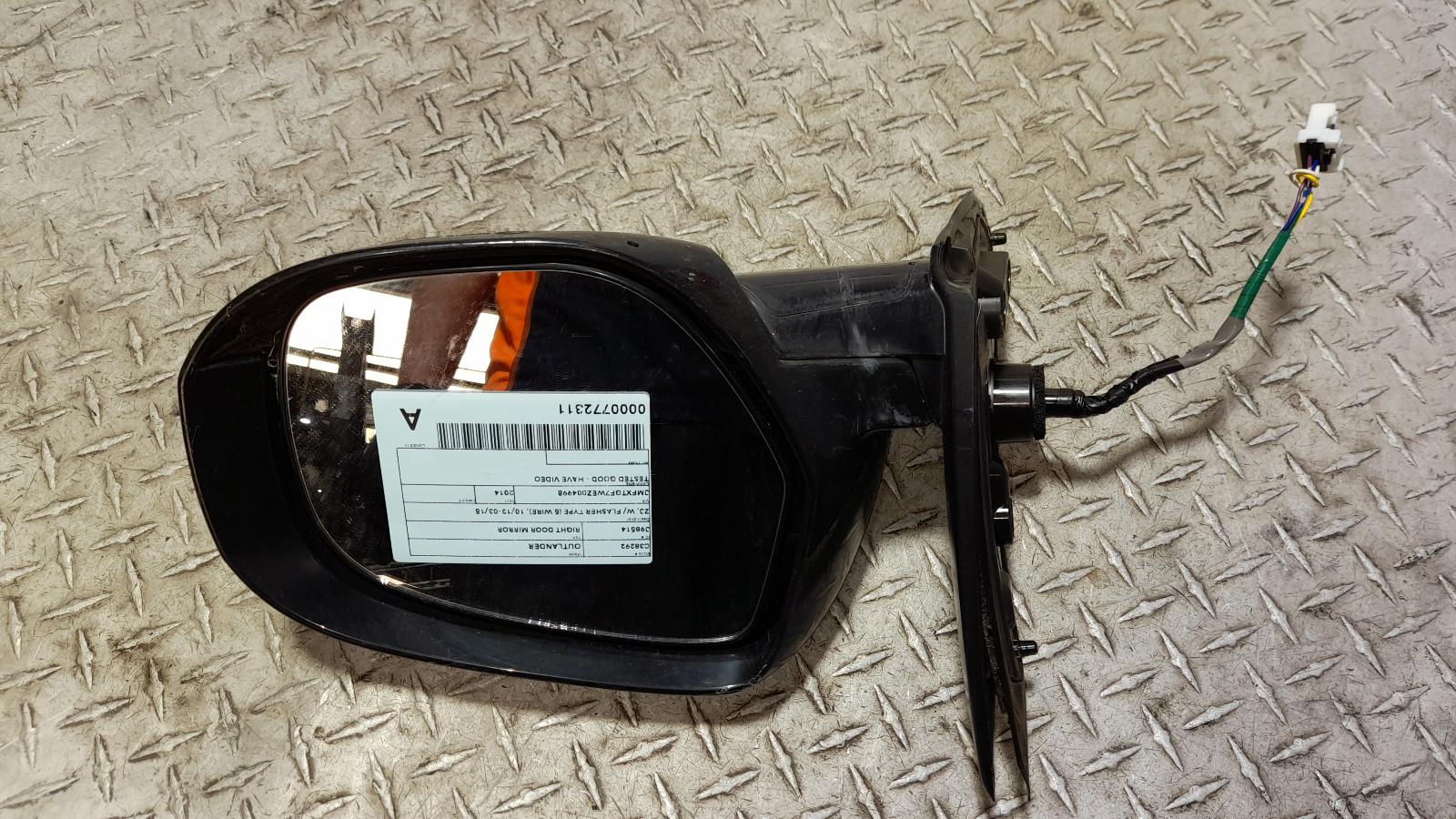 View Auto part Right Door Mirror Mitsubishi Outlander 2014