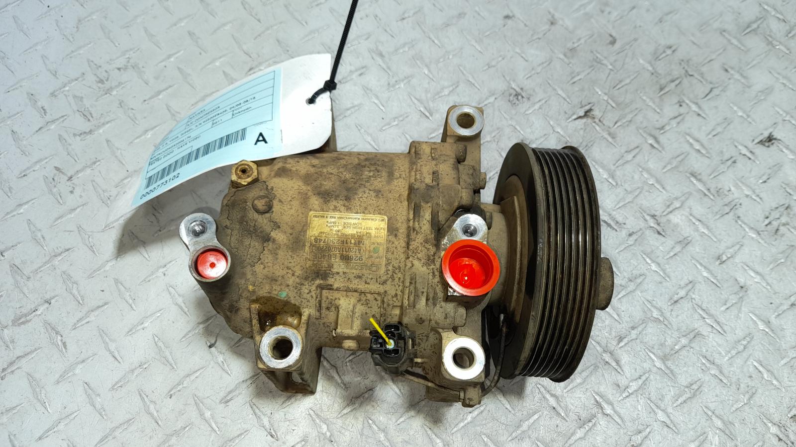 View Auto part A/C Compressor Nissan Navara 2011