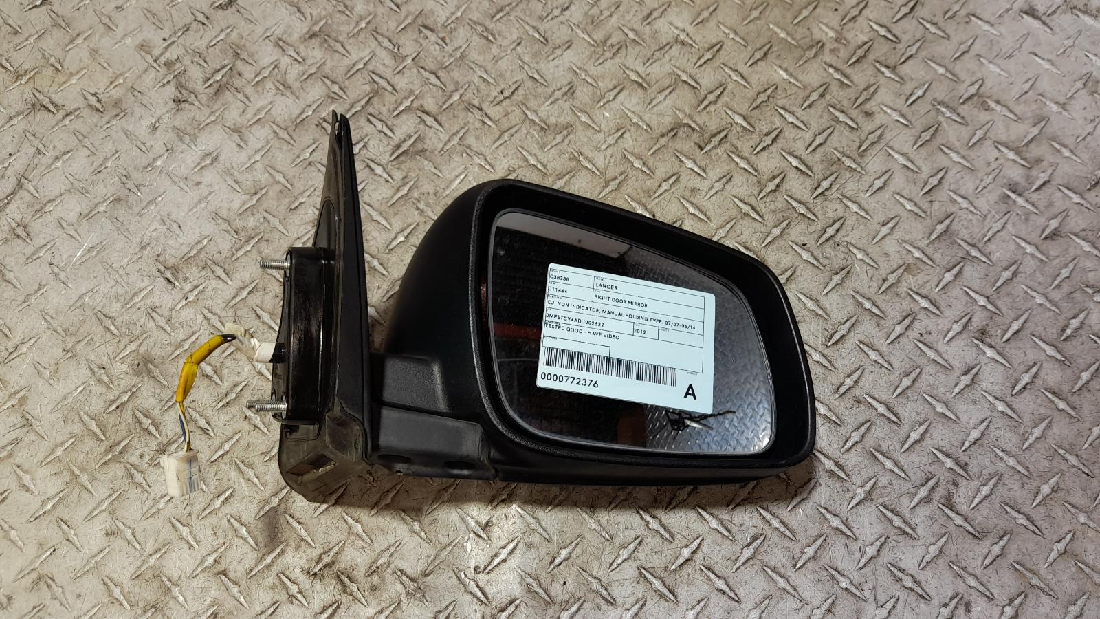 View Auto part Right Door Mirror Mitsubishi Lancer 2012
