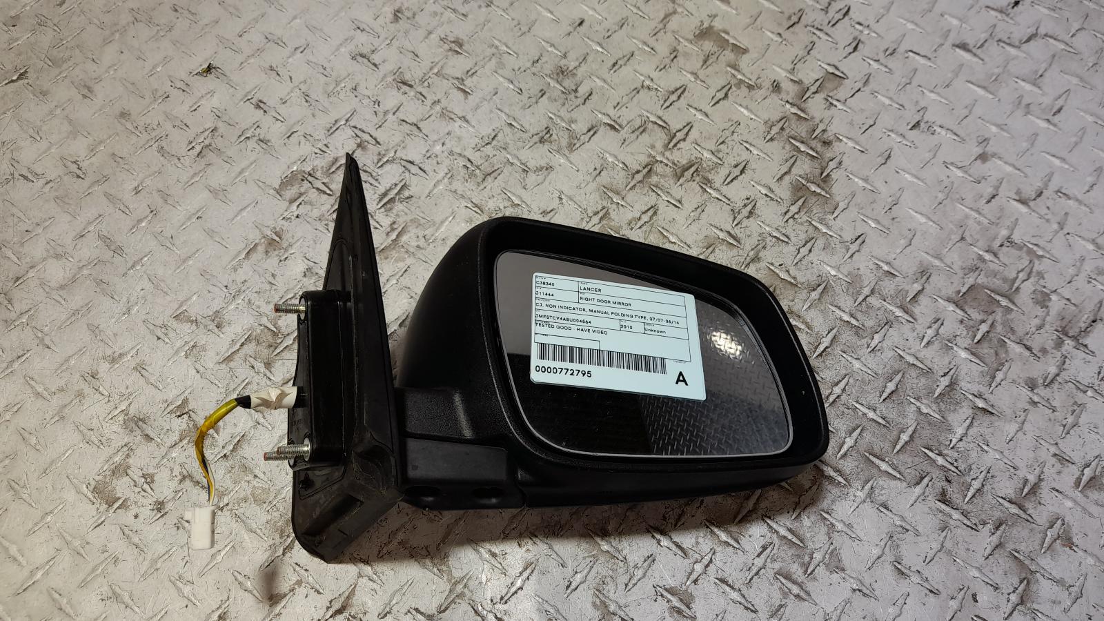 View Auto part Right Door Mirror Mitsubishi Lancer 2010
