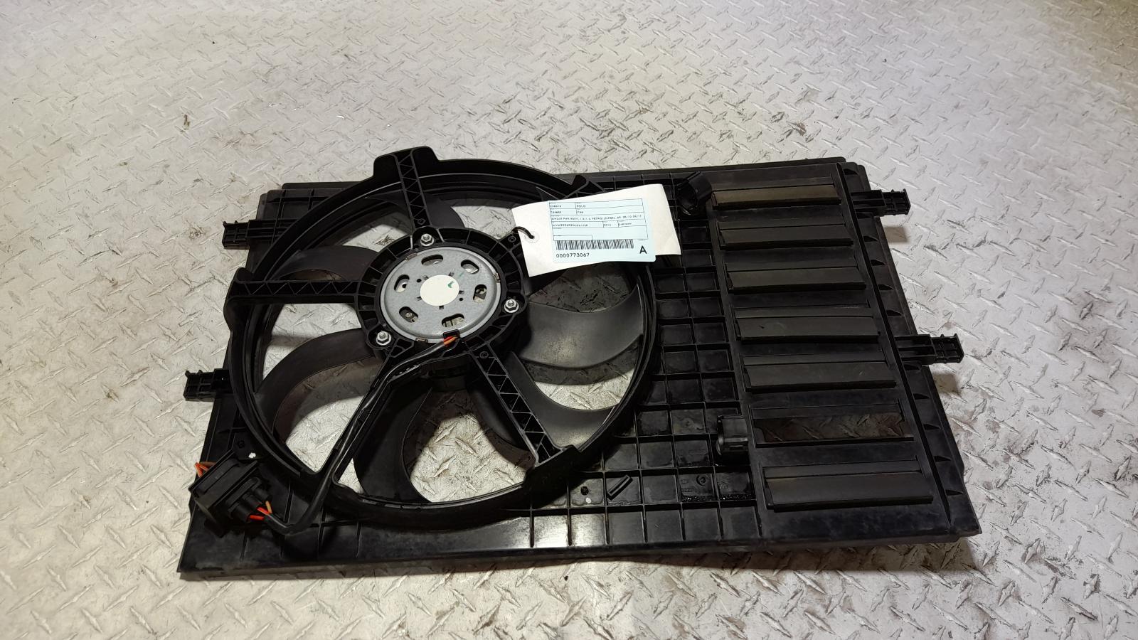 View Auto part Fan Volkswagen Polo 2013