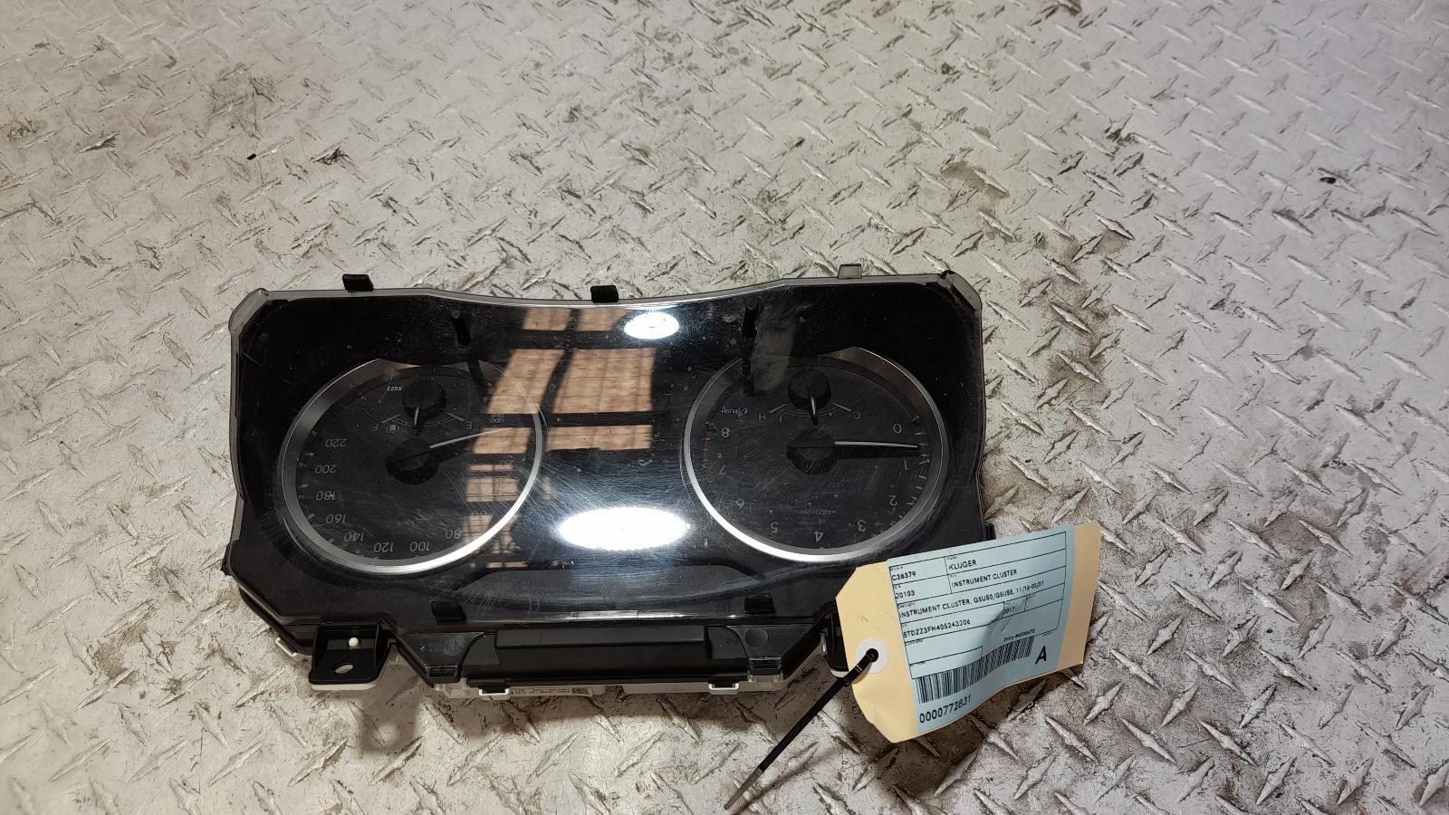 View Auto part Instrument Cluster Toyota Kluger 2017