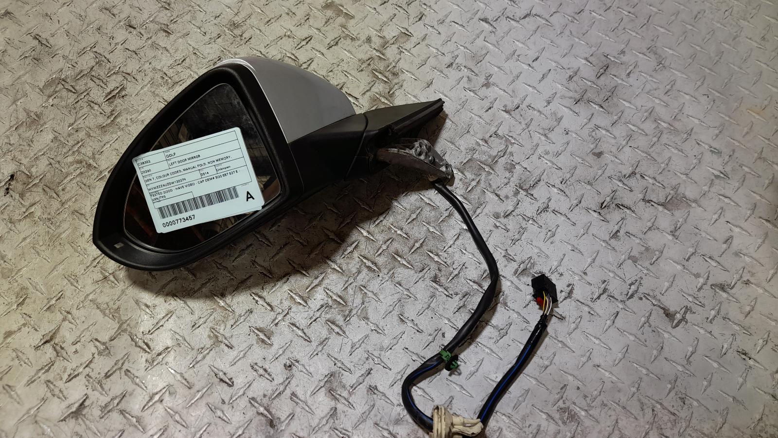 View Auto part Left Door Mirror Volkswagen Golf 2014