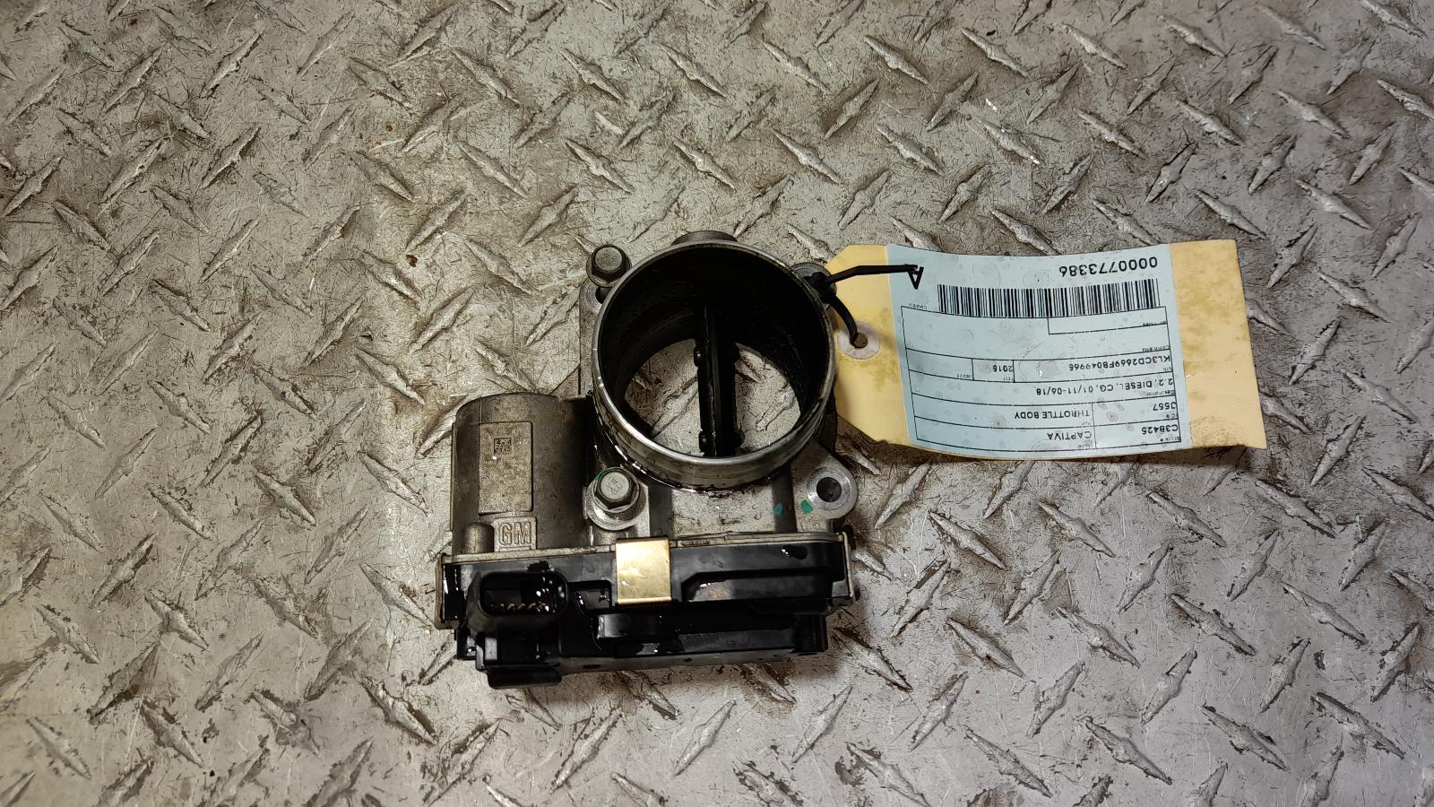 View Auto part Throttle Body Holden Captiva 2015