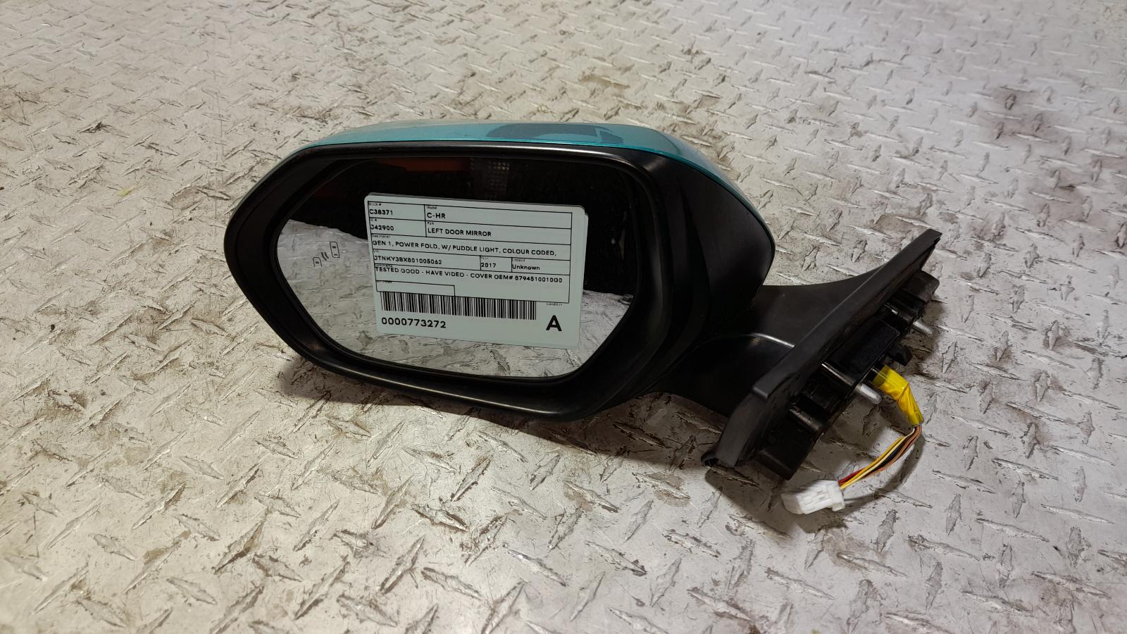 View Auto part Left Door Mirror Toyota C-hr 2017