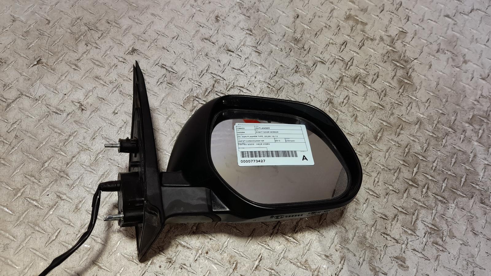 View Auto part Right Door Mirror Mitsubishi Outlander 2012