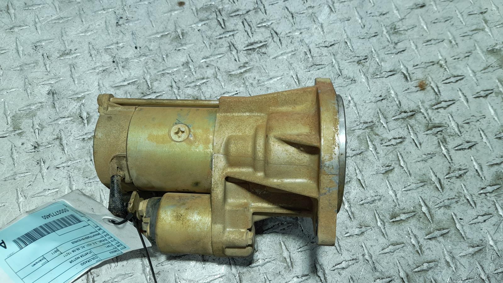 View Auto part Starter Holden Colorado 2011