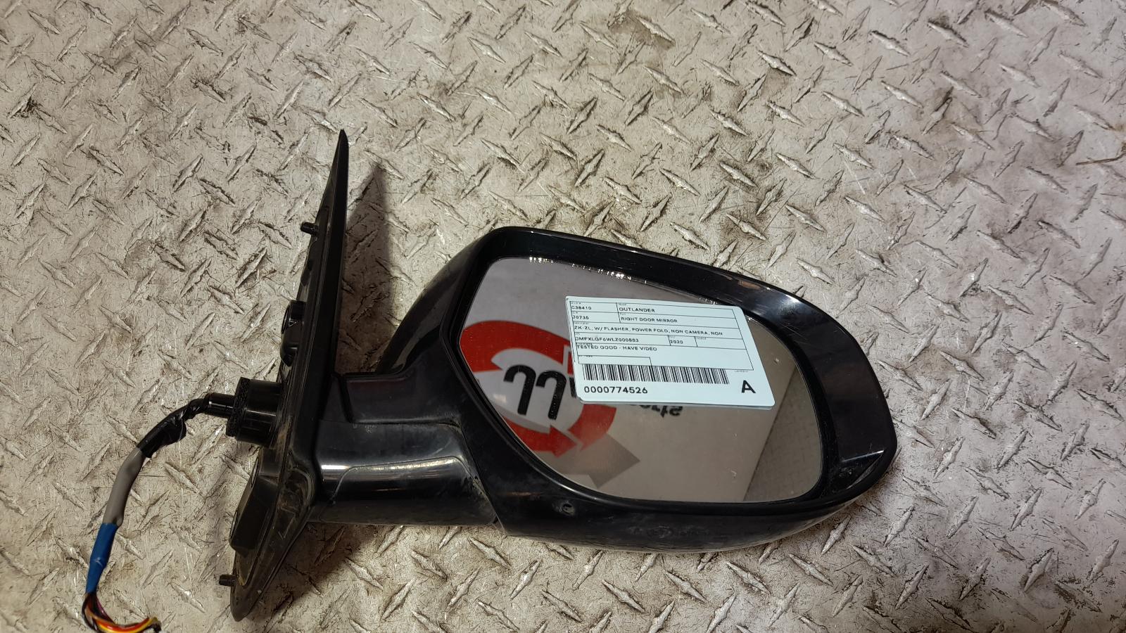 View Auto part Right Door Mirror Mitsubishi Outlander 2020