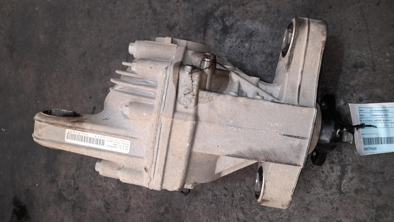 View Auto part Differential Centre Holden Statesman/caprice 2012