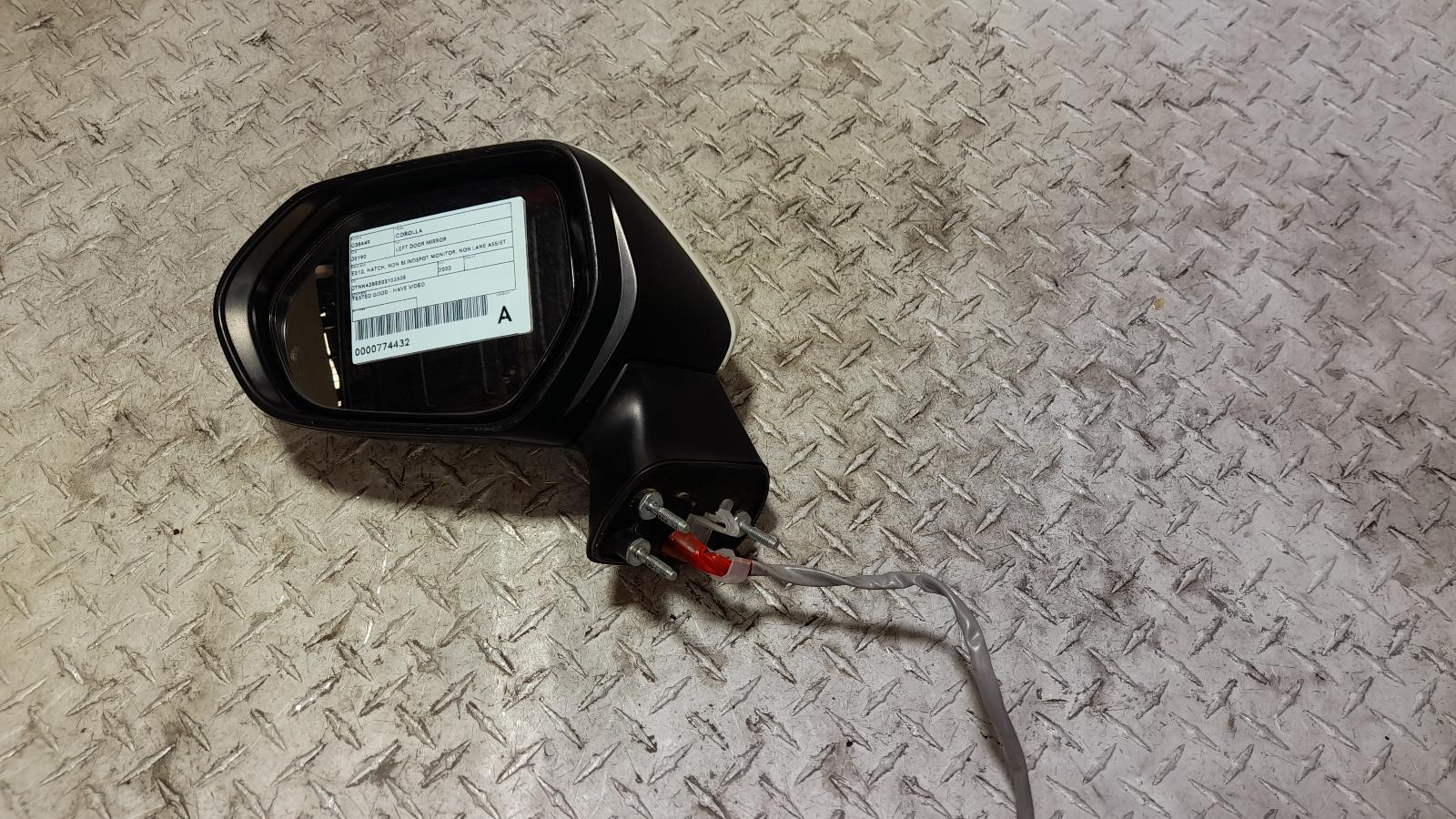 View Auto part Left Door Mirror Toyota Corolla 2020