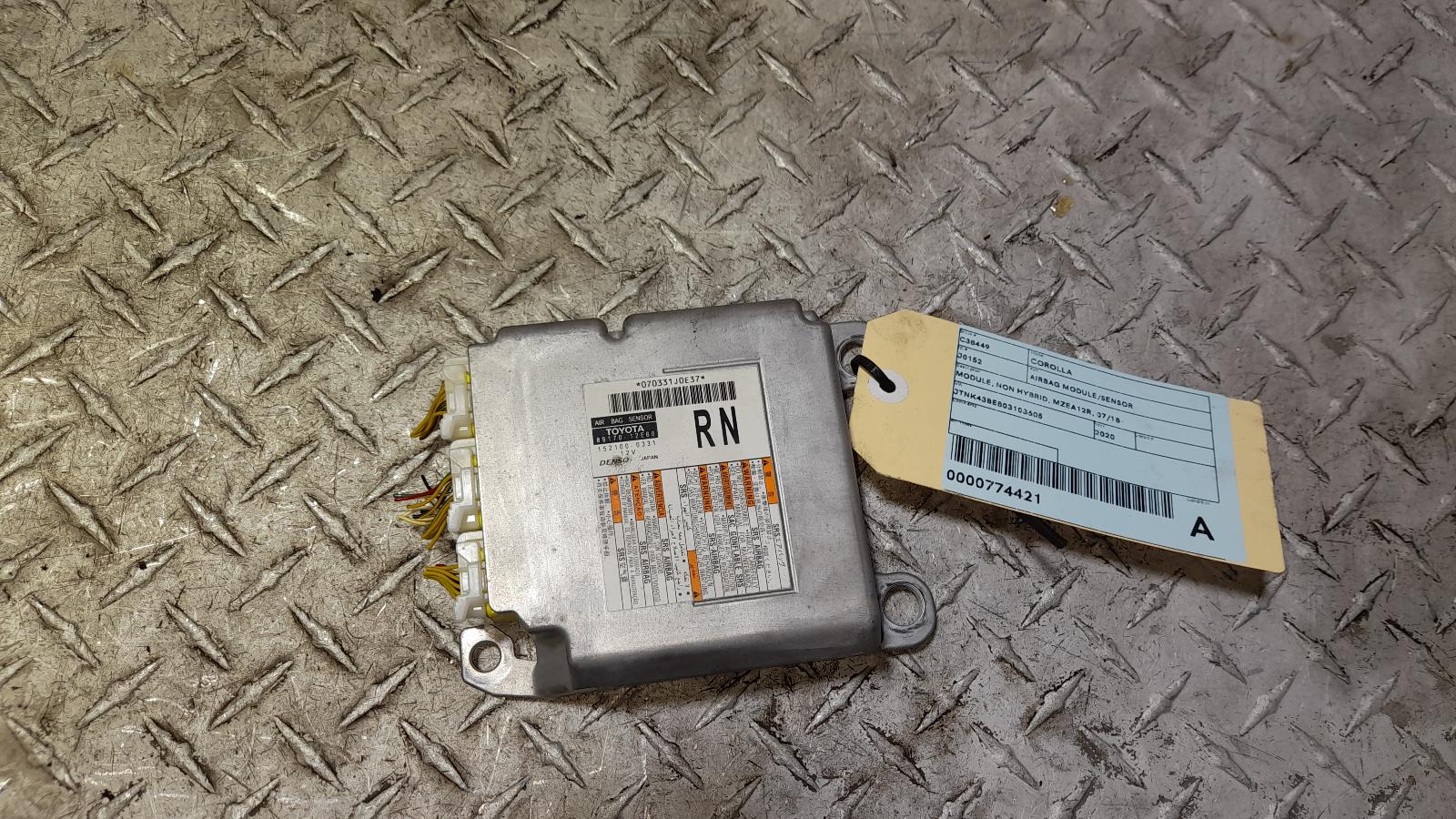 View Auto part Airbag Module/Sensor Toyota Corolla 2020