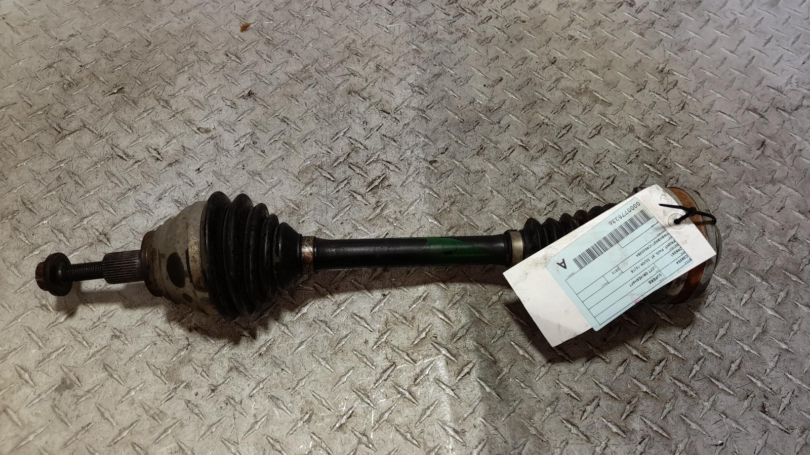 View Auto part Left Driveshaft Skoda Superb 2012