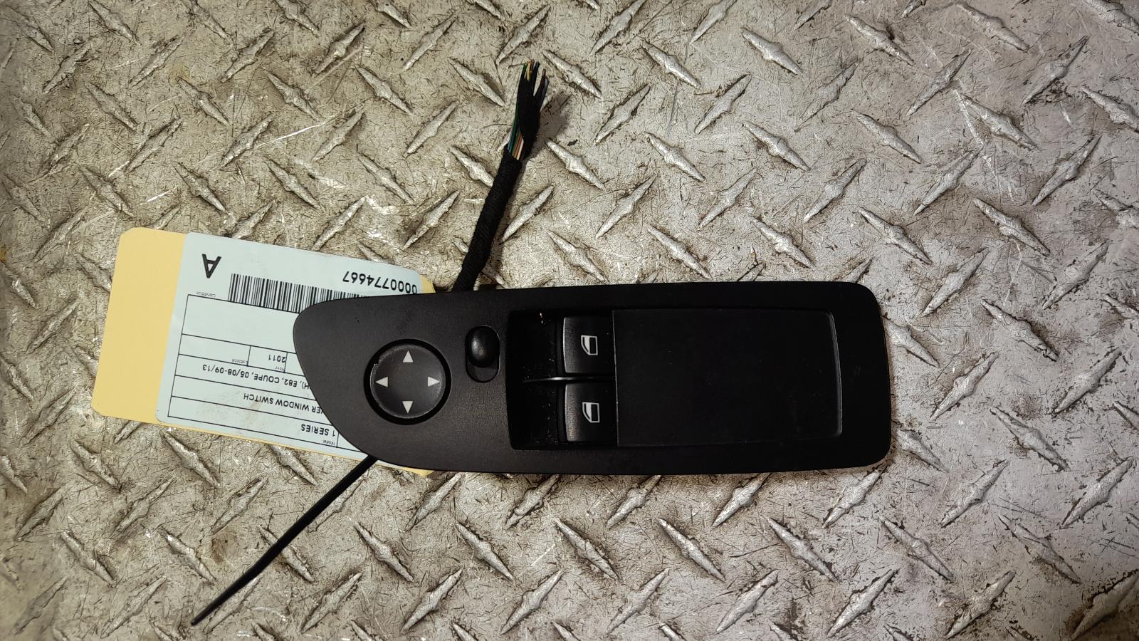 View Auto part Pwr Dr Wind Switch Bmw 1 Series 2011