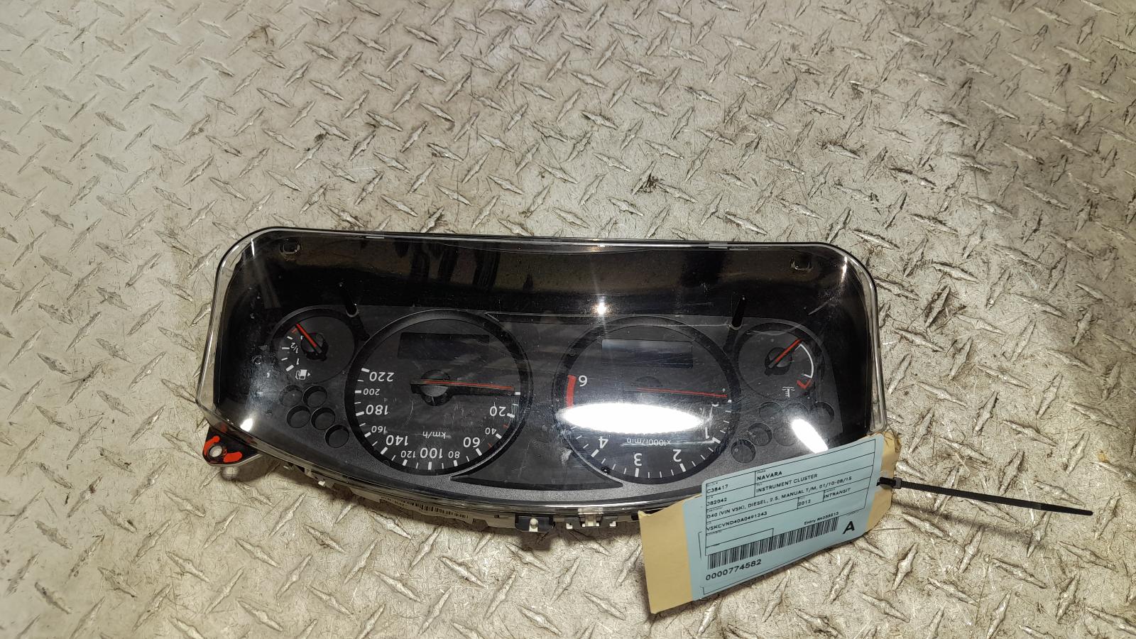 View Auto part Instrument Cluster Nissan Navara 2012