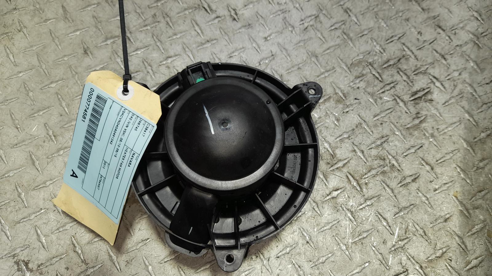 View Auto part Heater Fan Motor Nissan Navara 2012