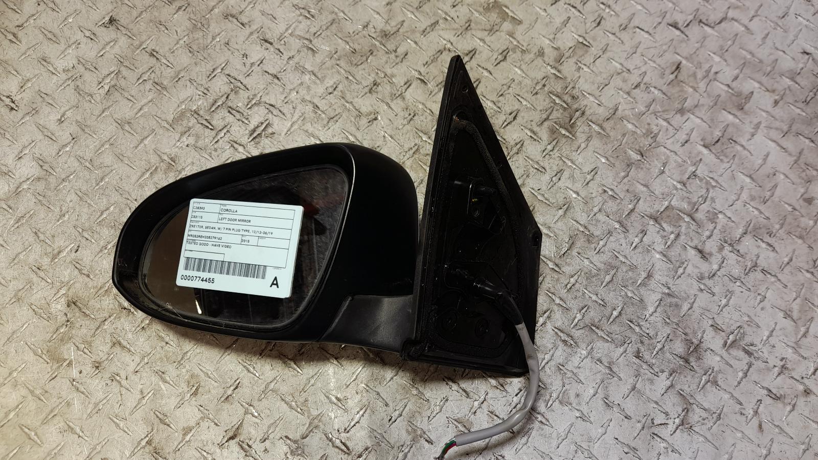 View Auto part Left Door Mirror Toyota Corolla 2015