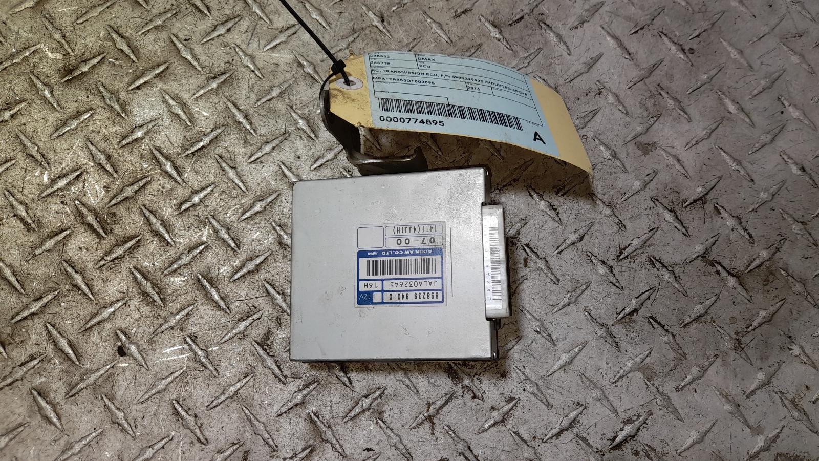 View Auto part Ecu Isuzu Dmax 2016