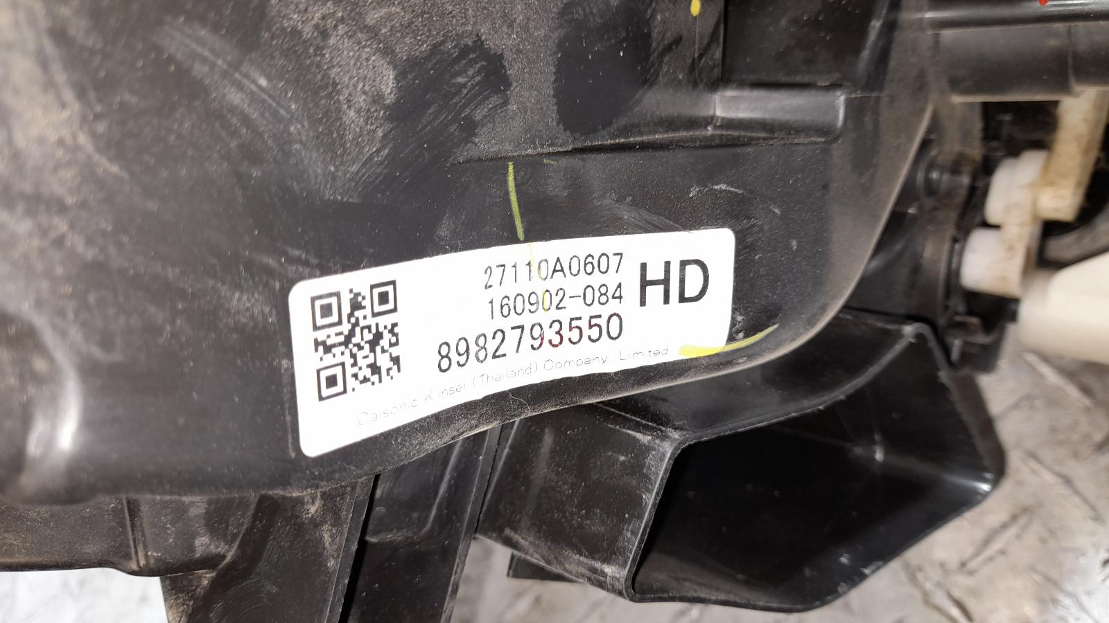 View Auto part A/C Evaporator Isuzu Dmax 2016