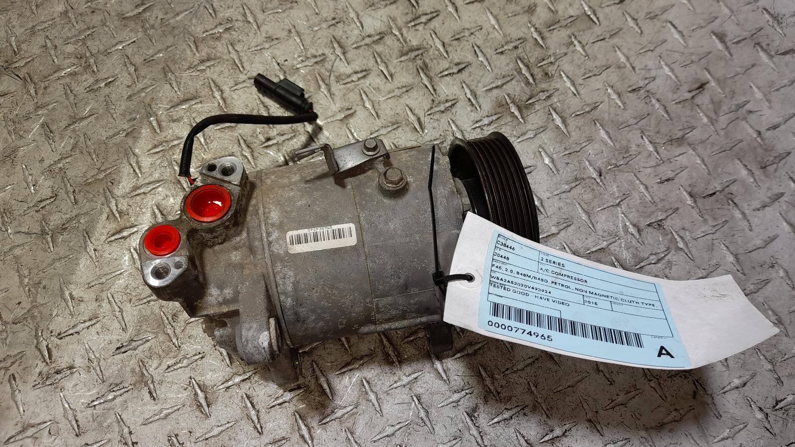 View Auto part A/C Compressor Bmw 2 Series 2015