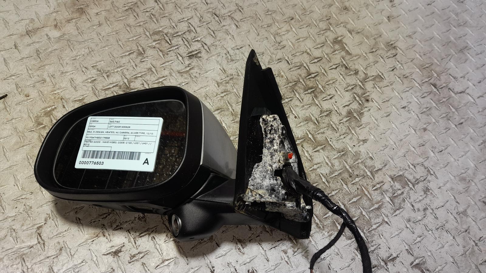 View Auto part Left Door Mirror Volvo S60/v60 2012