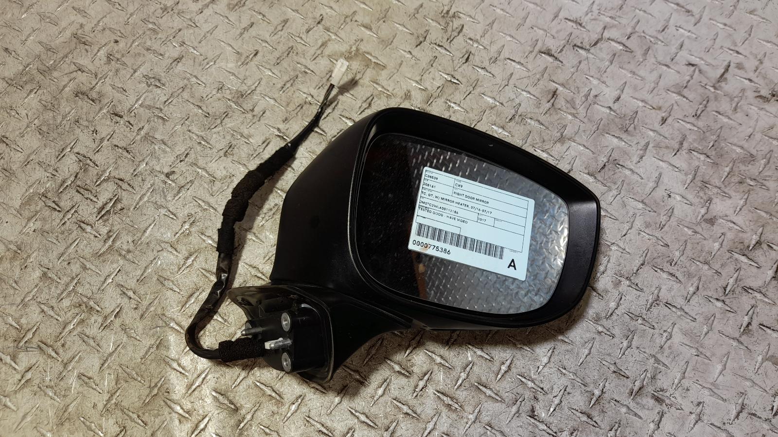 View Auto part Right Door Mirror Mazda Cx9 2017