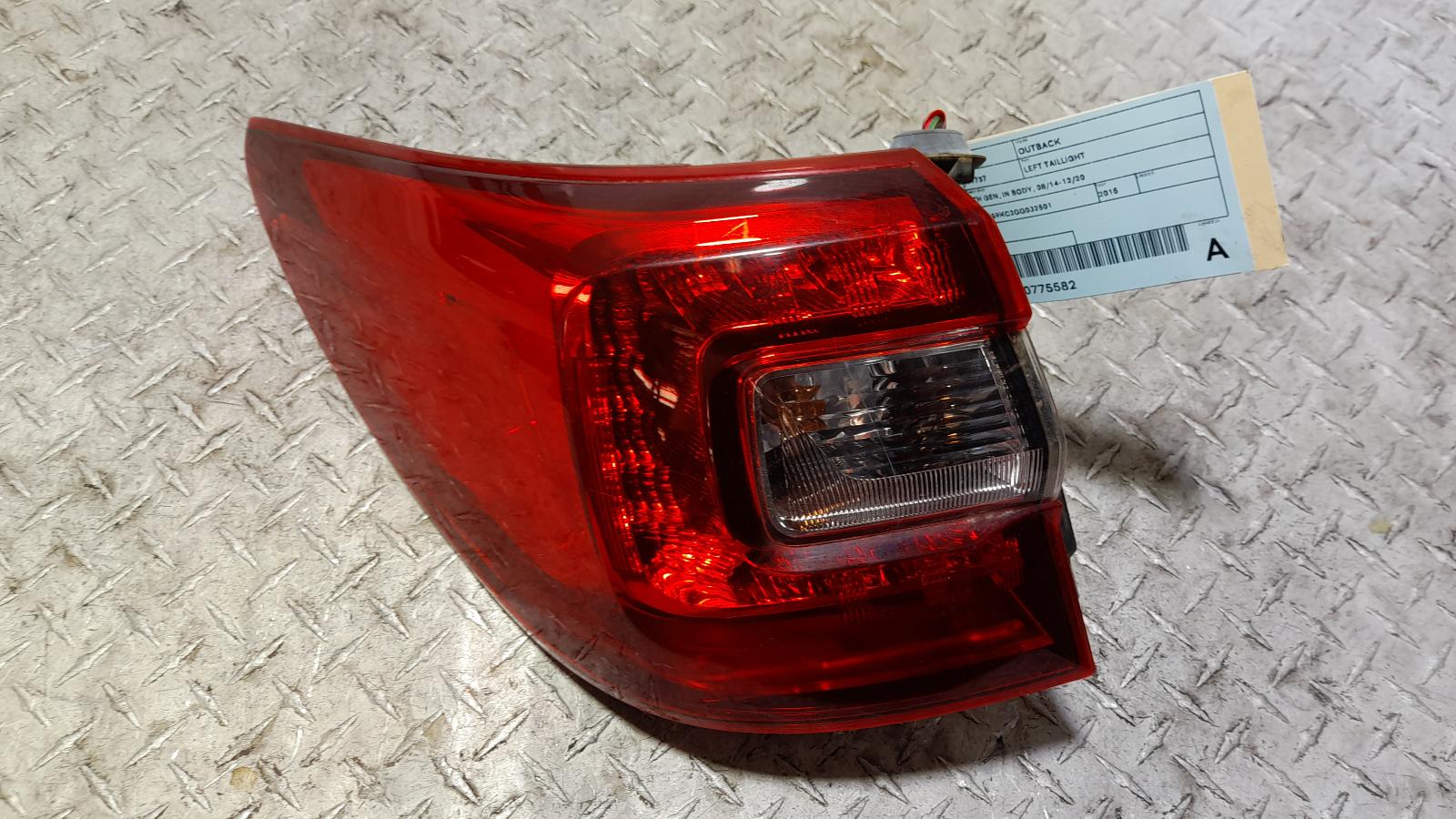 View Auto part Left Taillight Subaru Outback 2015