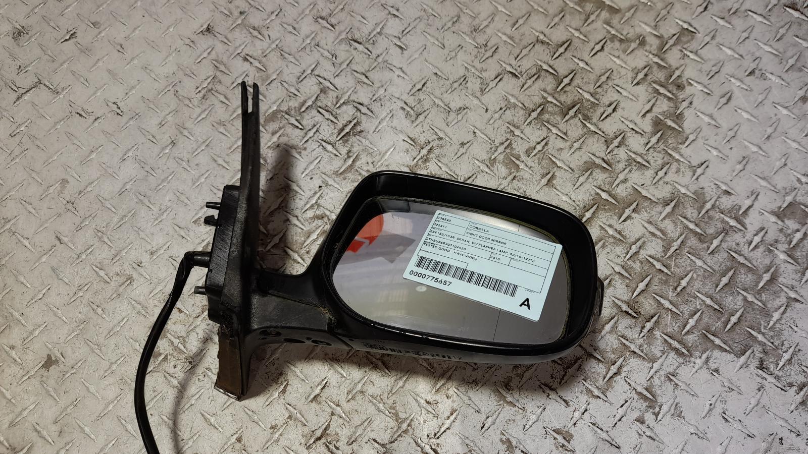 View Auto part Right Door Mirror Toyota Corolla 2013