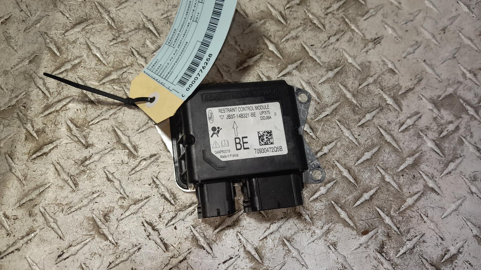 View Auto part Airbag Module/Sensor Ford Ranger 2019