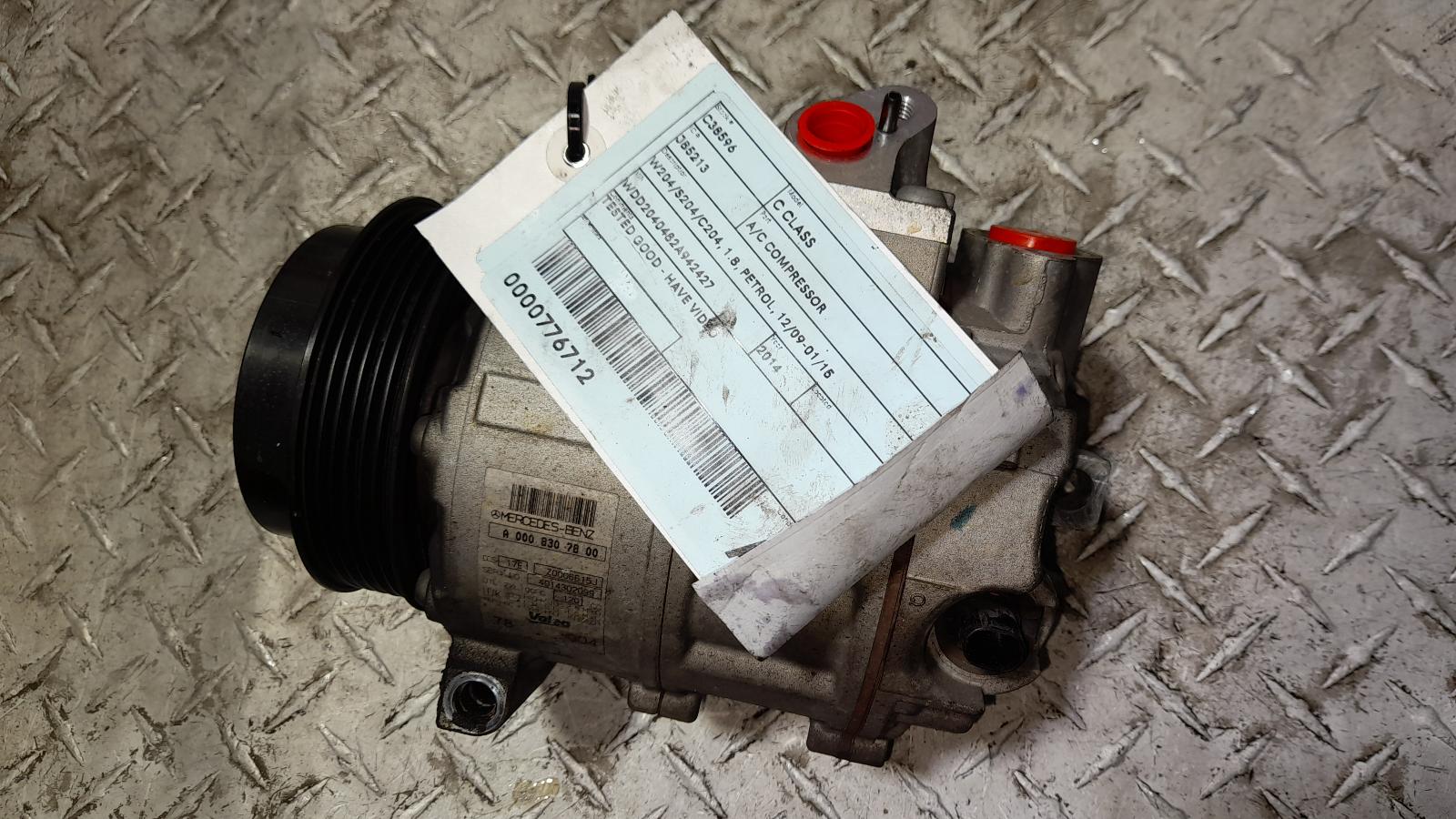 View Auto part A/C Compressor Mercedes C Class 2014