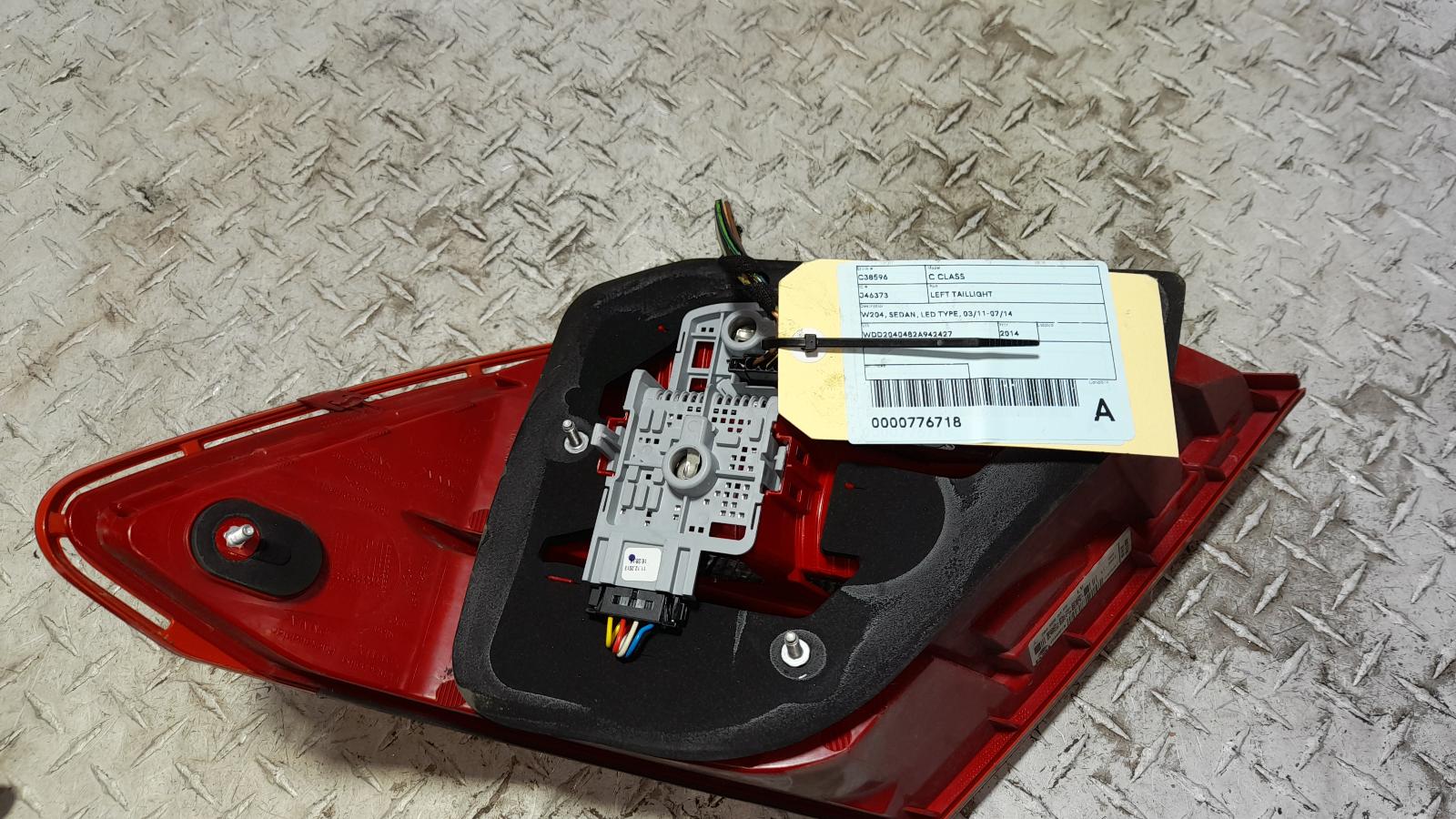 View Auto part Left Taillight Mercedes C Class 2014