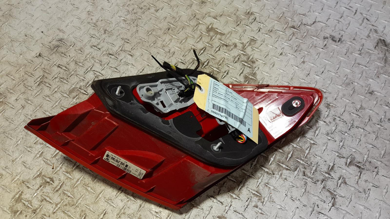 View Auto part Right Taillight Mercedes C Class 2014