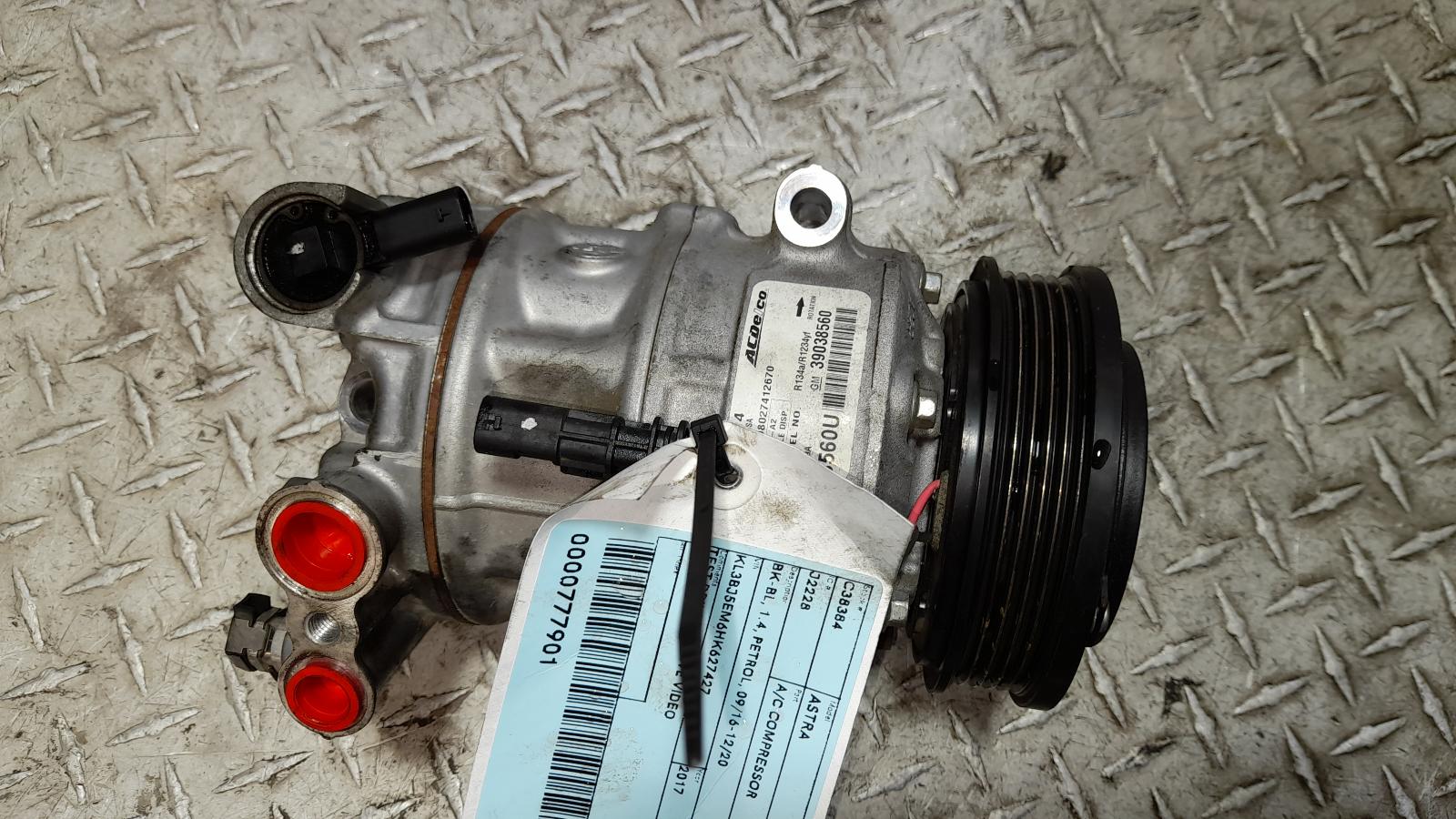 View Auto part A/C Compressor Holden Astra 2017