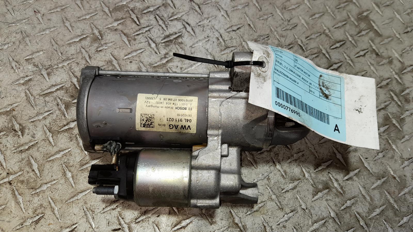 View Auto part Starter Audi Q5 2016