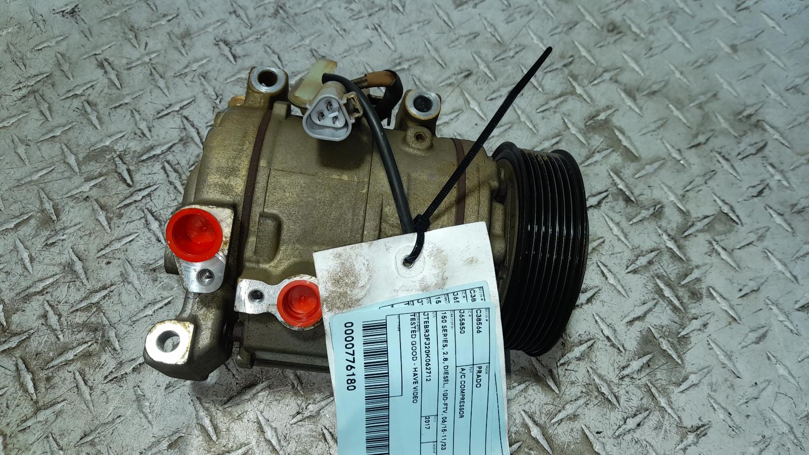View Auto part A/C Compressor Toyota Prado 2017