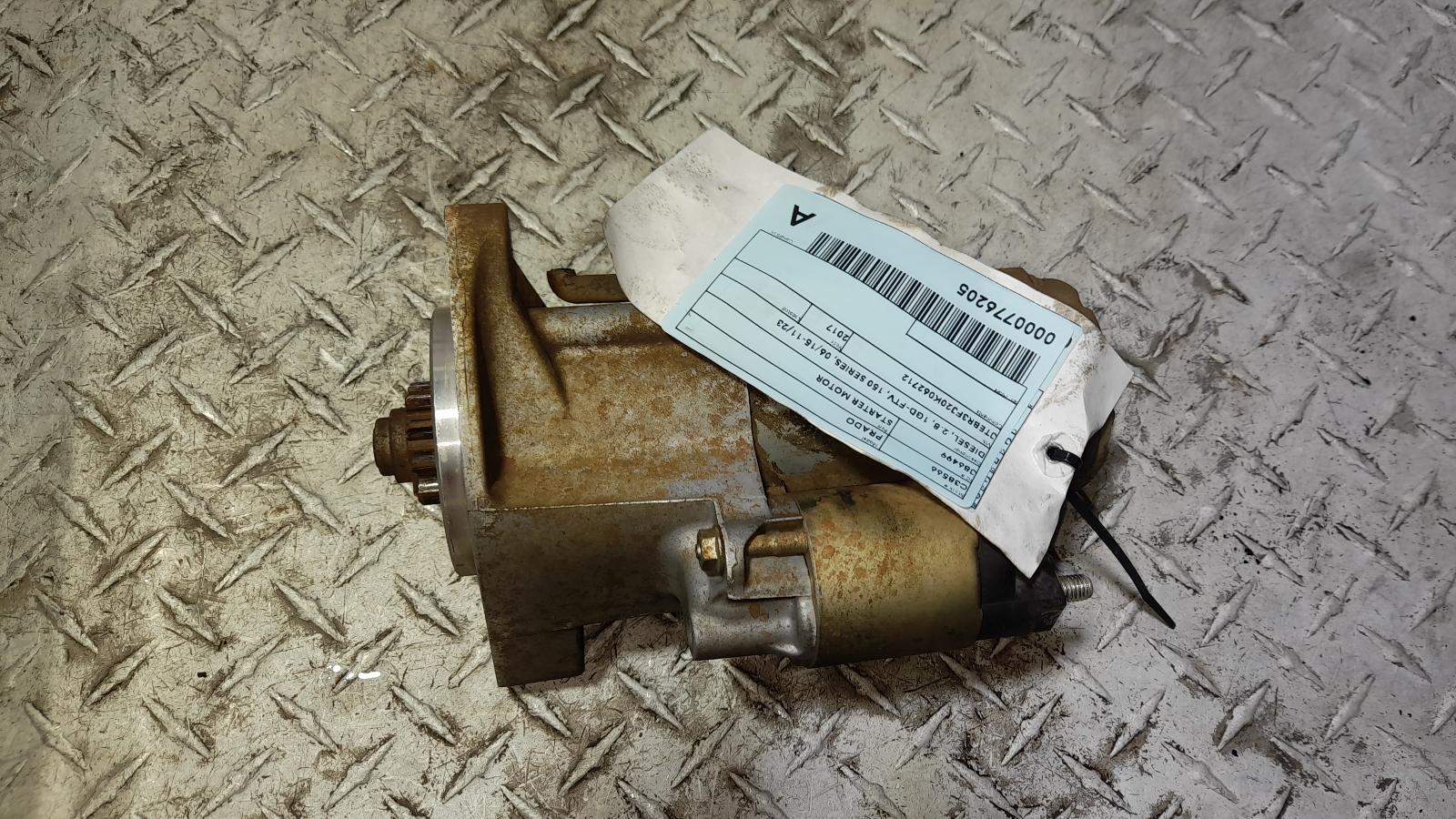 View Auto part Starter Toyota Prado 2017