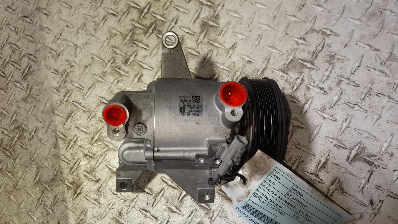 View Auto part A/C Compressor Subaru Impreza 2015